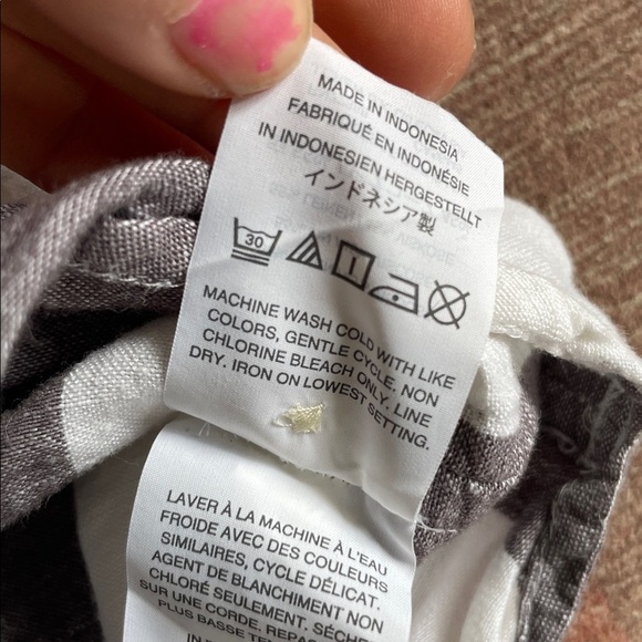 Madewell Coastal Stripe Button Down Linen Dress - Picture 11 of 11